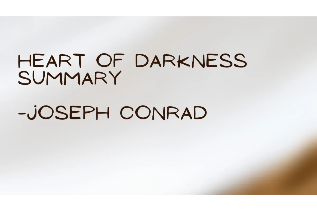 Heart Of Darkness Summary By Joseph Conrad